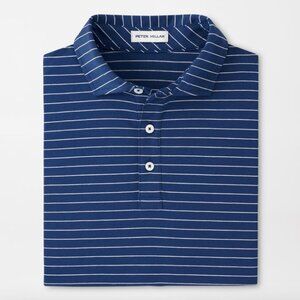Peter Millar Seaside Striped Pima Cotton Polo